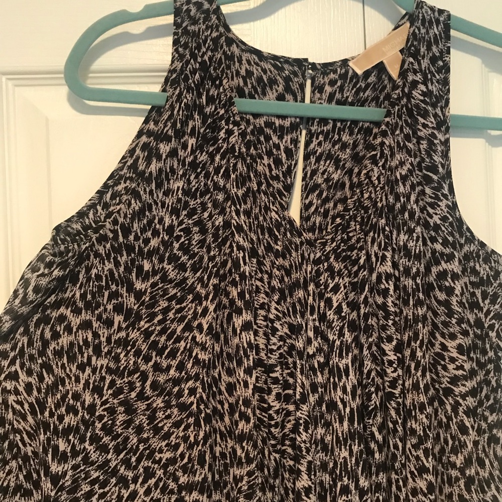 MICHEAL KORS - animal print maxi dress